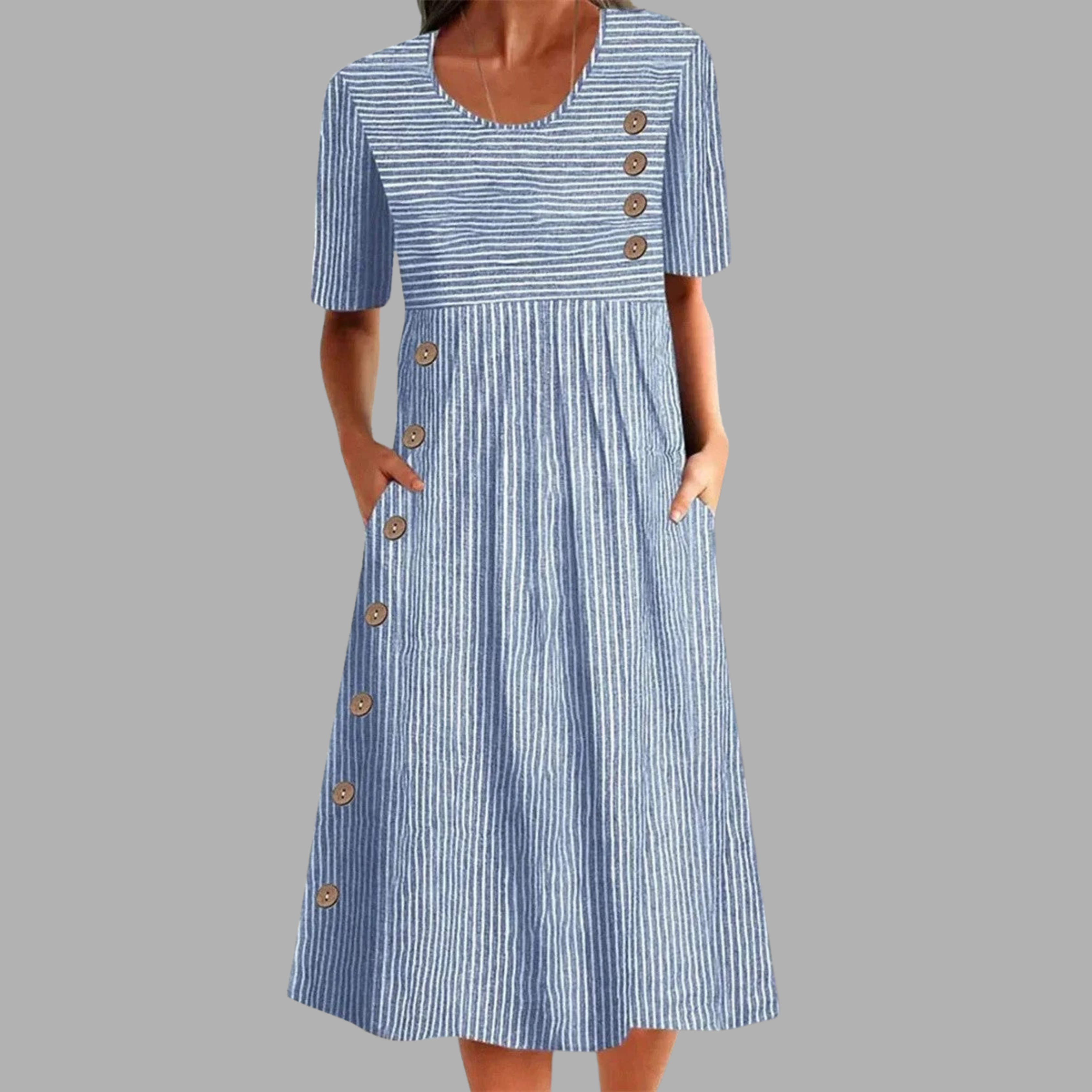 Sofia | Stripete Sommerkjole