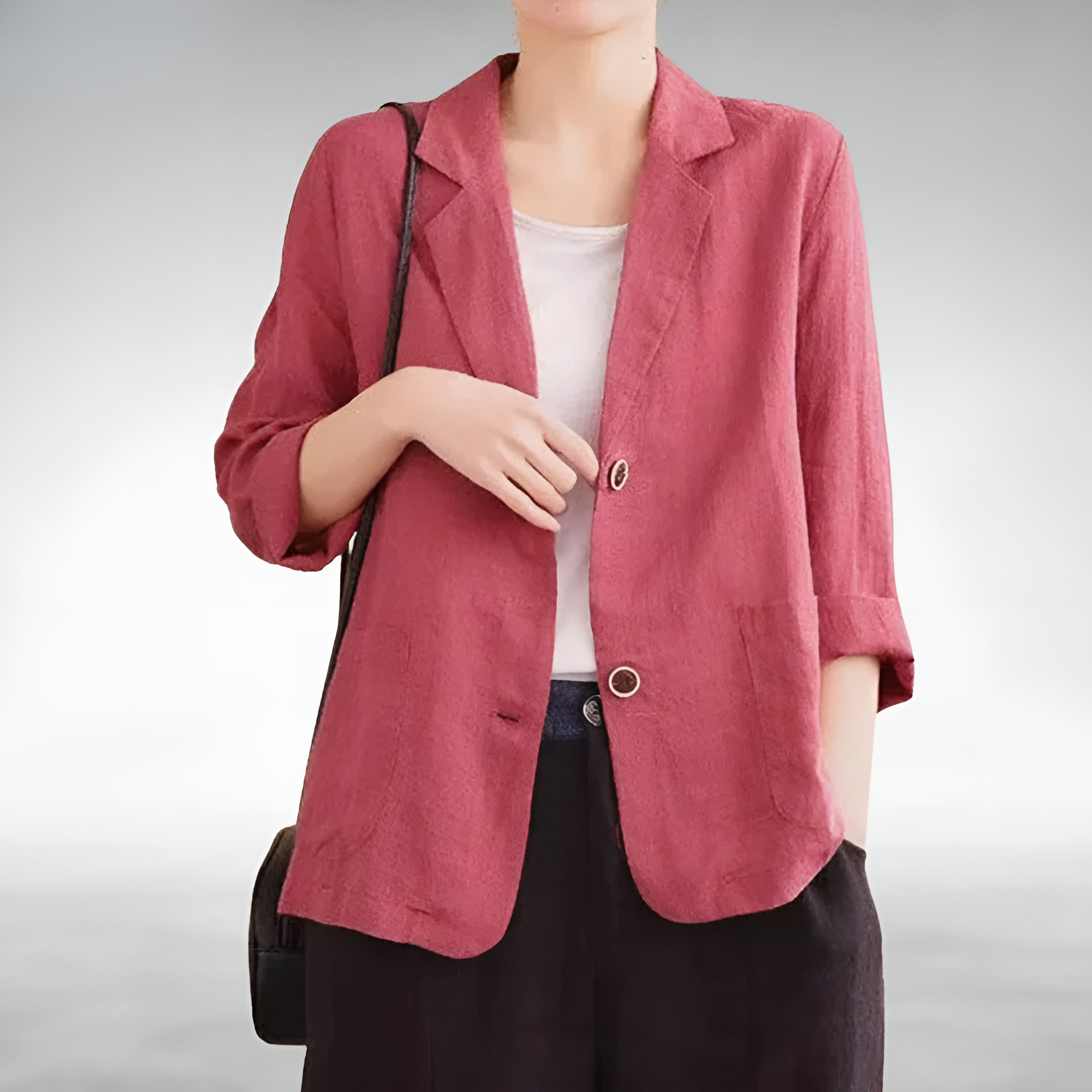 Kaja | Chic Blazer med Avslappet Snitt