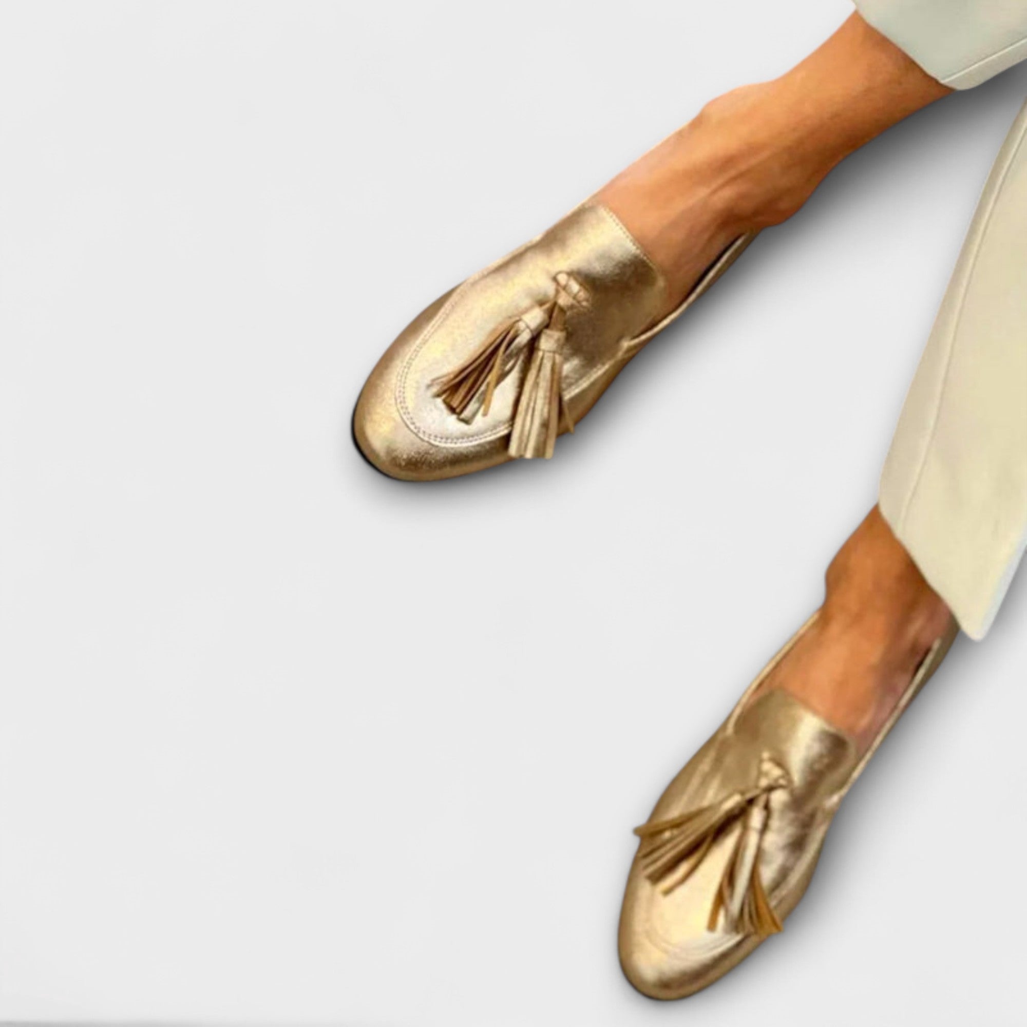 Delphine | Klassiske loafers med dusker