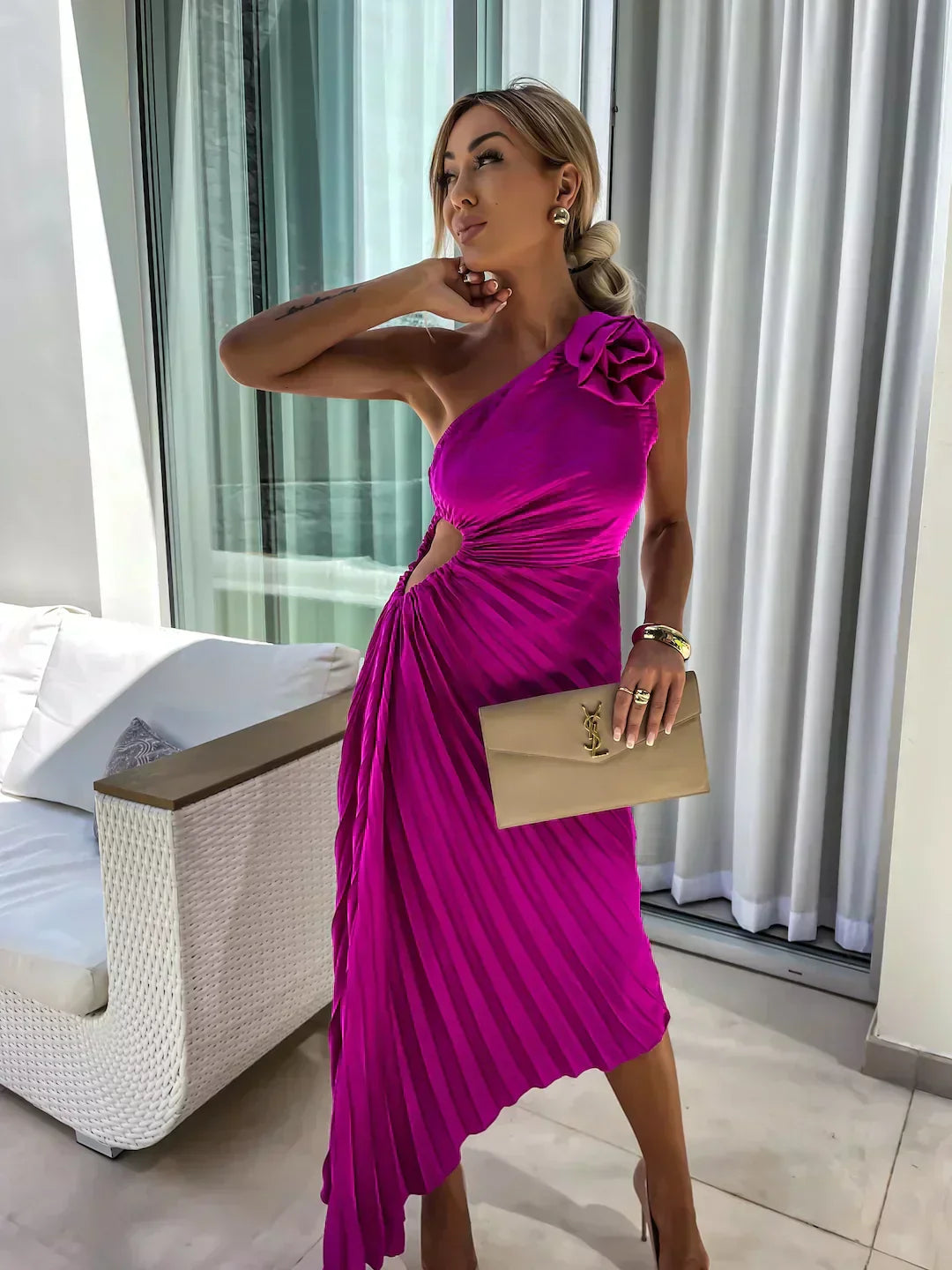 Anita | Elegant midikjole