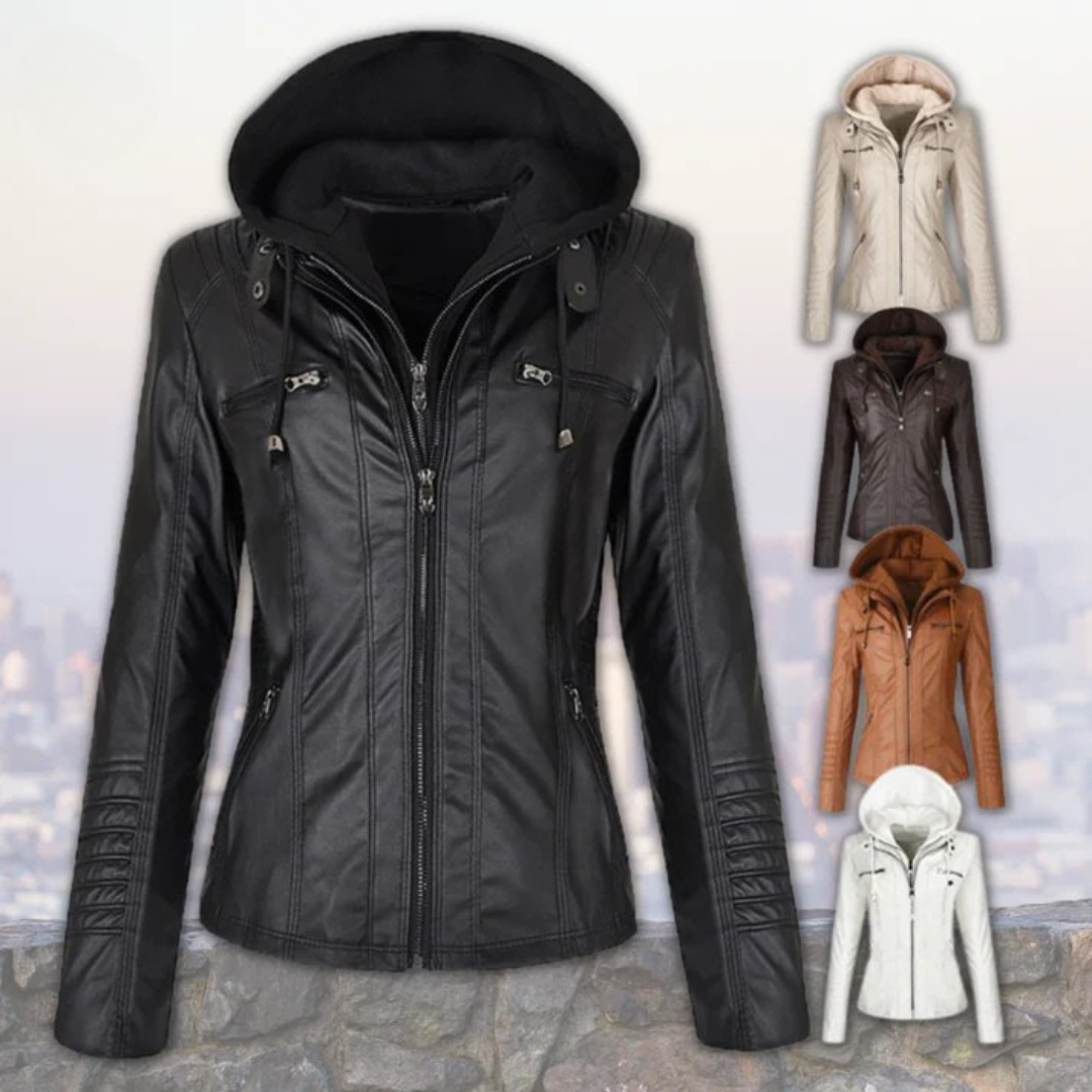 Elindra | Elegant Jakke med Hette