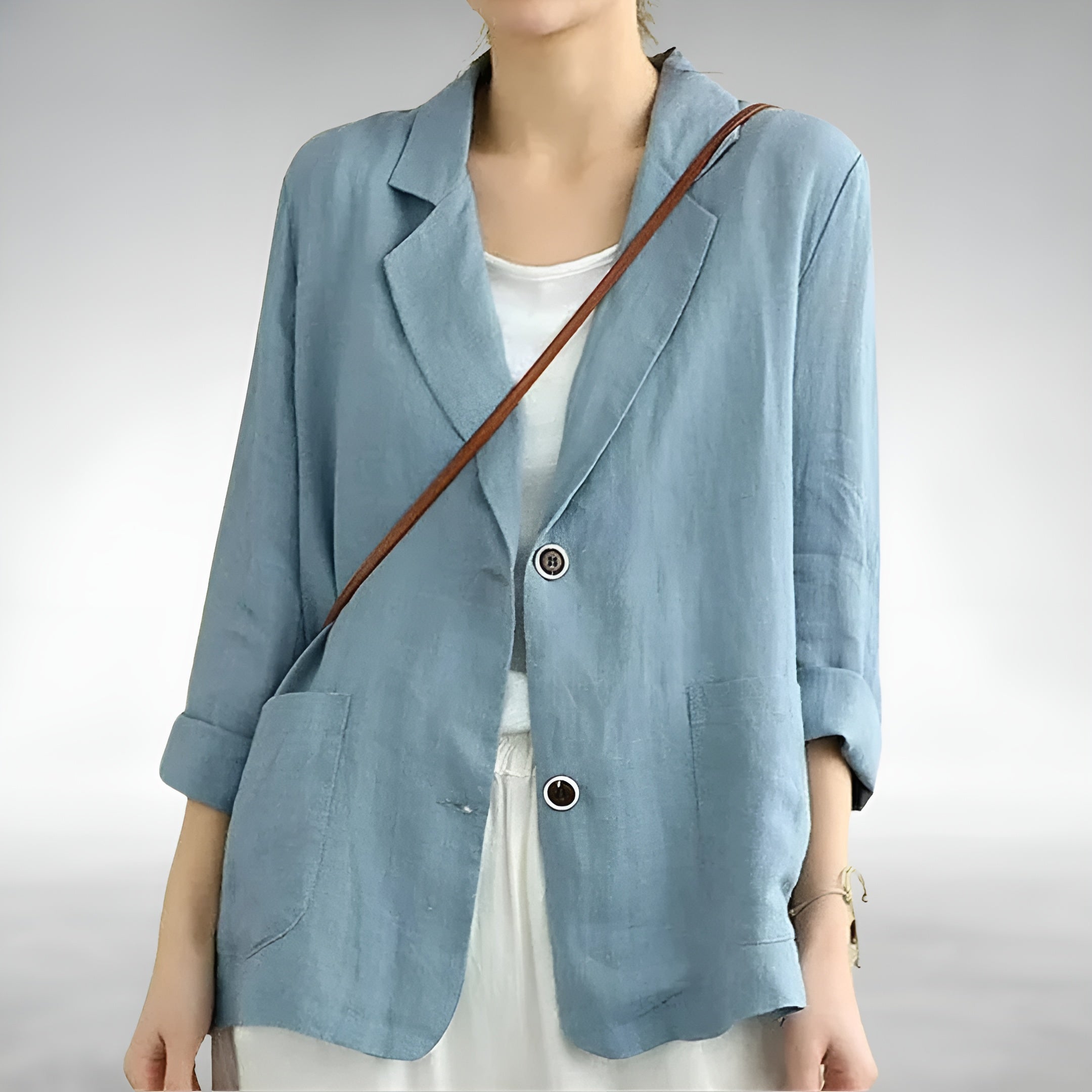 Kaja | Chic Blazer med Avslappet Snitt