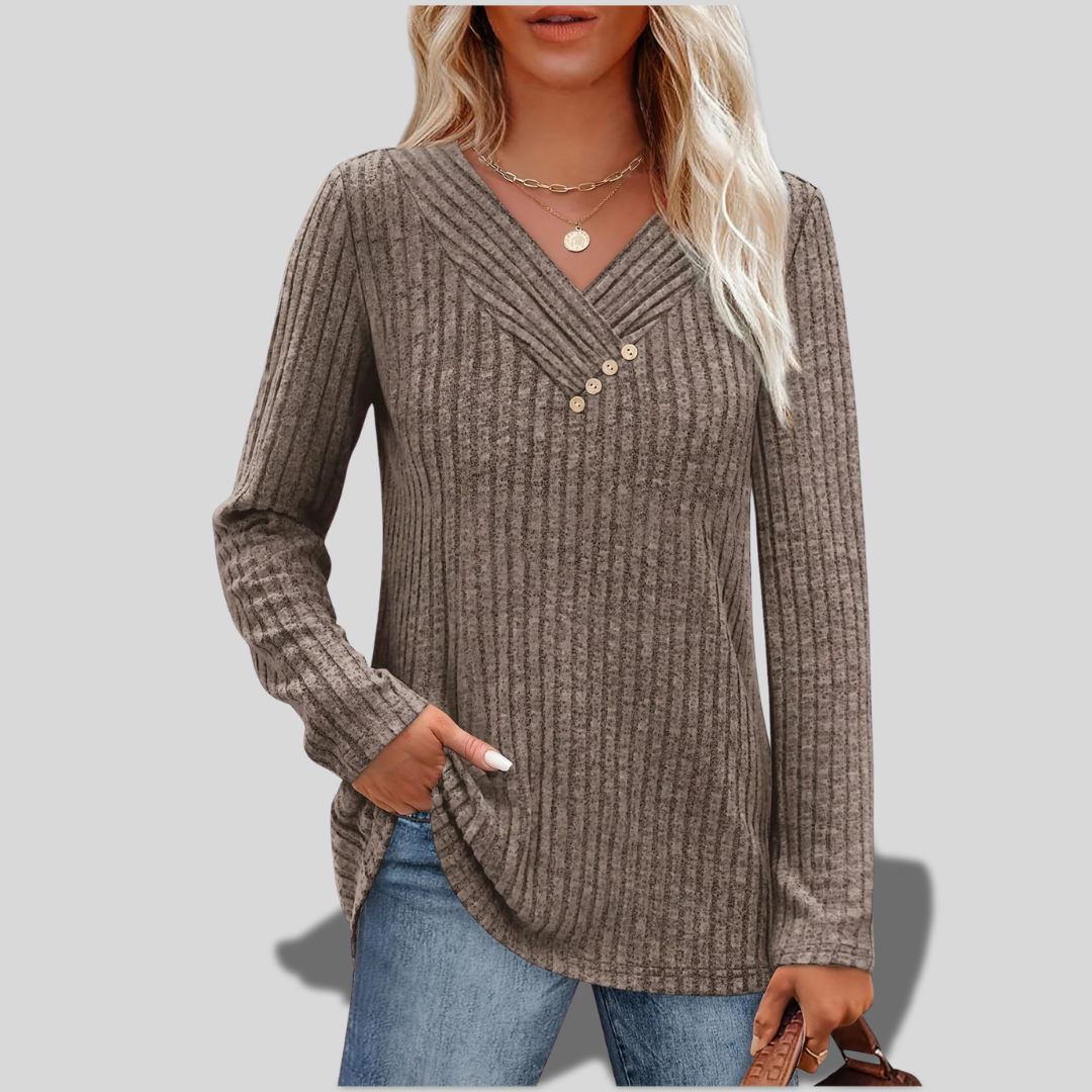 Ellinor | Myk & Elegant Strikkegenser