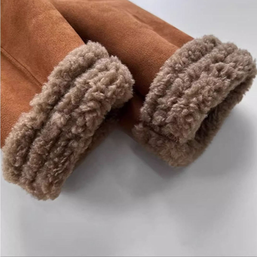 Weronika | Varm Lærjakke