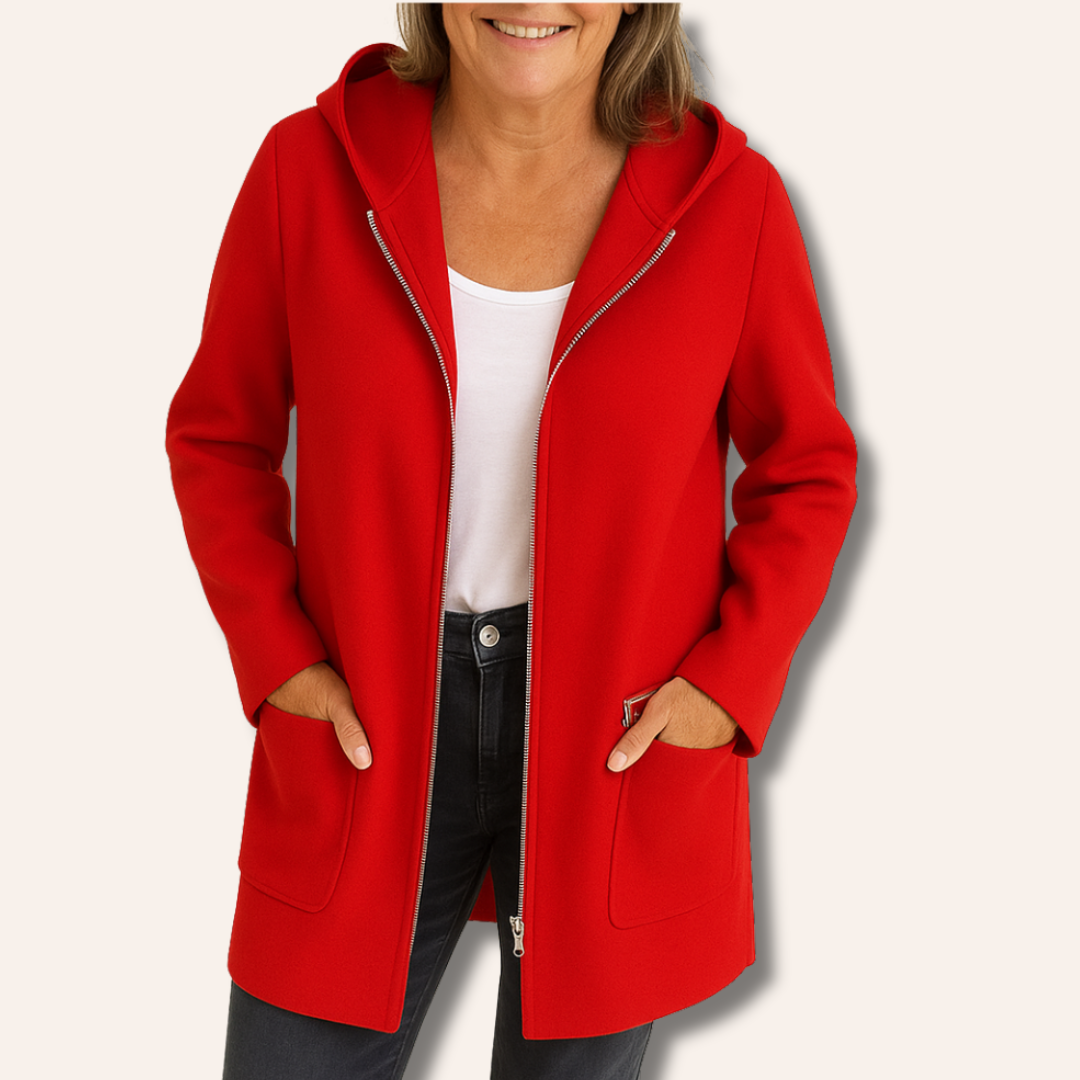 Dagrunn | Langermet Cardigan med Hette