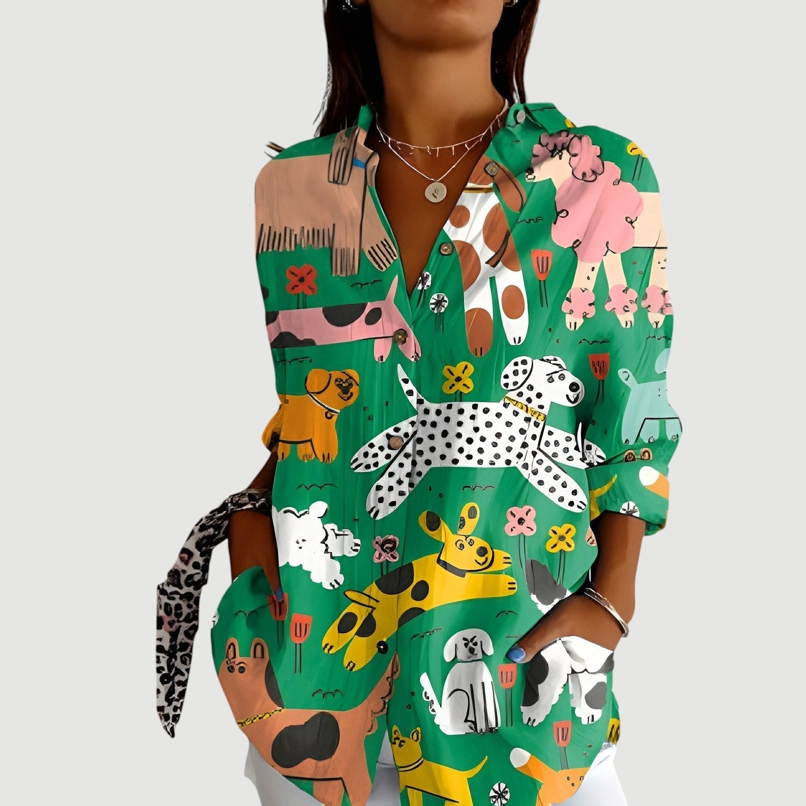 Mille™ | Kunstnerisk Bluse